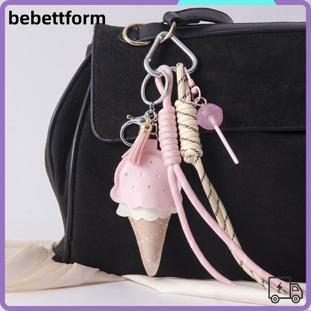 LUCKY Car Keychain, Leather Colorful Backpack Pendant, Mini Lollipop ...