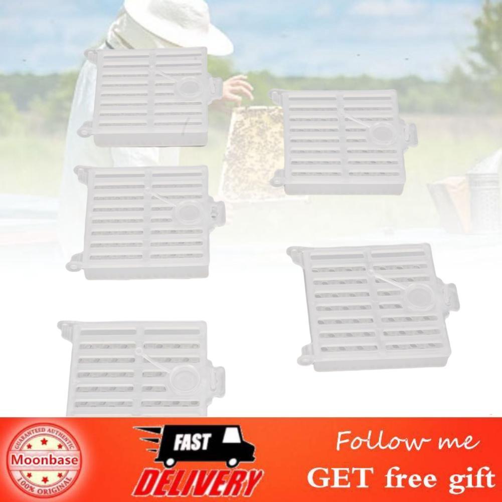 moonbase Pssopp 10Pcs Queen Bee Catcher Cage Catching Box Beekeeper ...