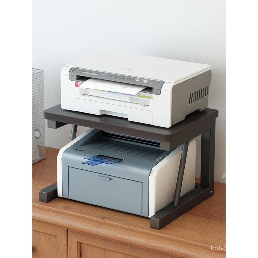 Desktop printer rack, office desk storage, multifunctional home office ...