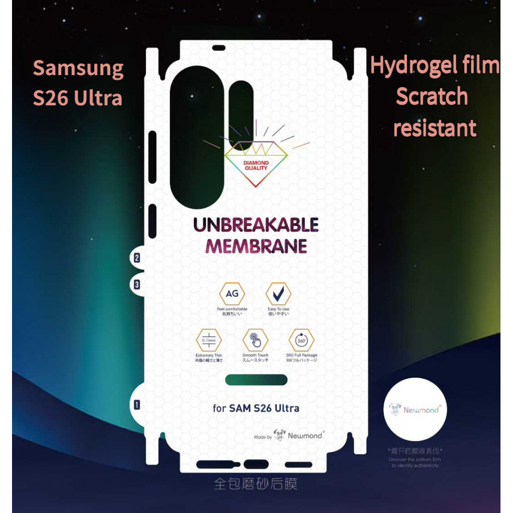 Hydrogel film for Samsung S26 Ultra S25 S24 S23 S22 S26Ultra Plus ...