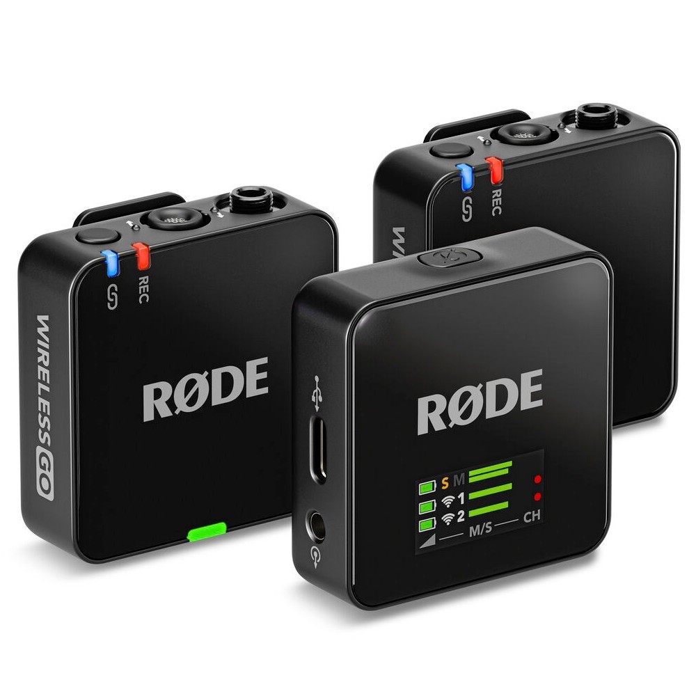 RODE Wireless GO Gen 3 Ultra-Compact Microphone with Clip-On ...