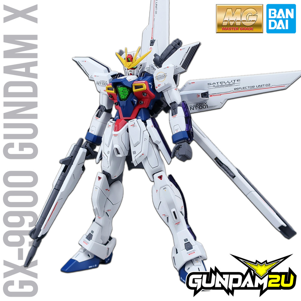 BANDAI MG 1/100 GX-9900 Gundam X - Model Kit Master Grade After War ...
