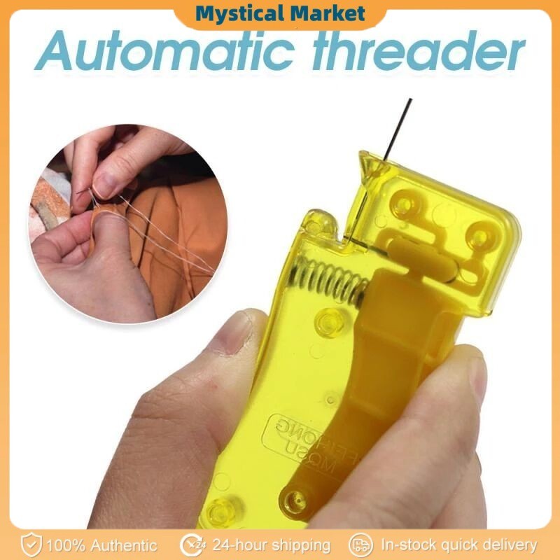 Automatic Needle Threader Hand Sewing Needle Device Stitch Insertion ...