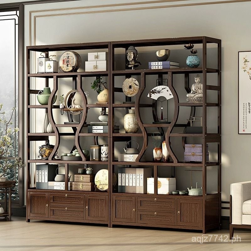 Storage Rack Tea Decoration Display Cabinet Multifunctional Office ...