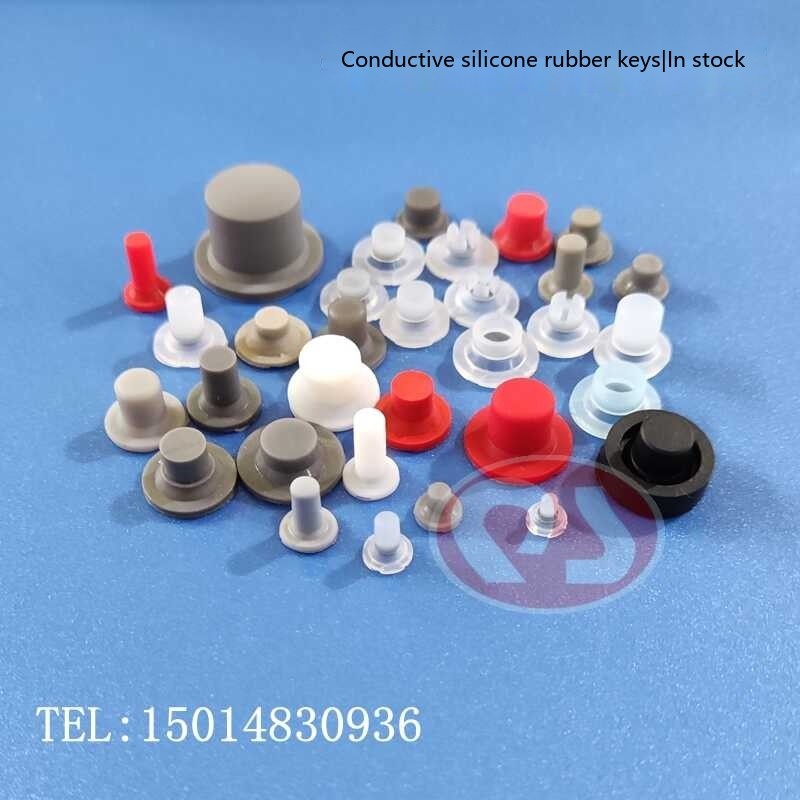 Conductive Silicone Single Point Round Two-Leg Switch Rubber Electronic ...
