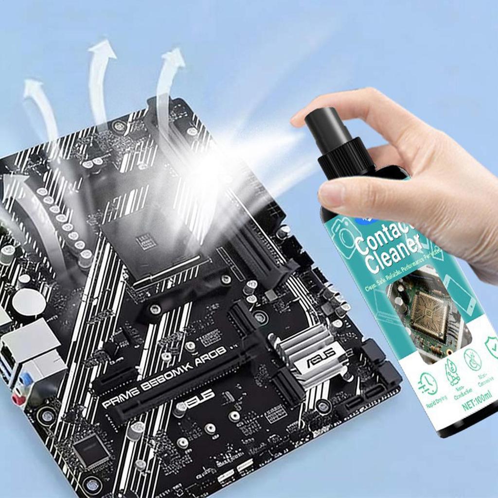 Contact Cleaner Electronics No Damaging Cleaning Liquid 100ml Circuit ...