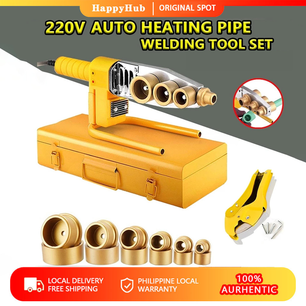 220V 2000W PPR Heater / Fusion Machine with Mould Size 20, 25, 32mm PVC ...
