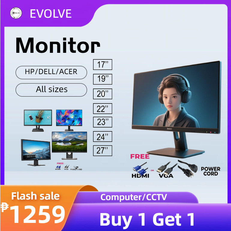 27/24/23/22/20/19/17 inch /for pc desktop monitor/ CCTV Assorted Brand ...