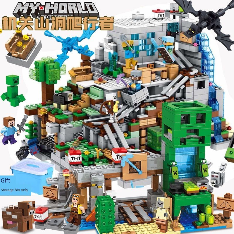 lego minecraft minecraft Minecraft Building Blocks 2025 New Style ...