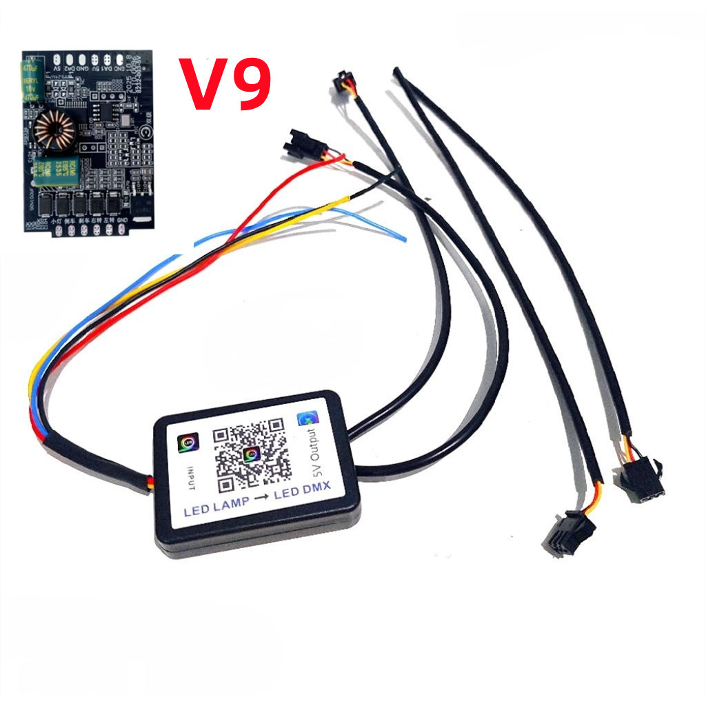 DMX RGB MODULE V9 METRIX WITH BOX AND CABLE | Shopee Philippines