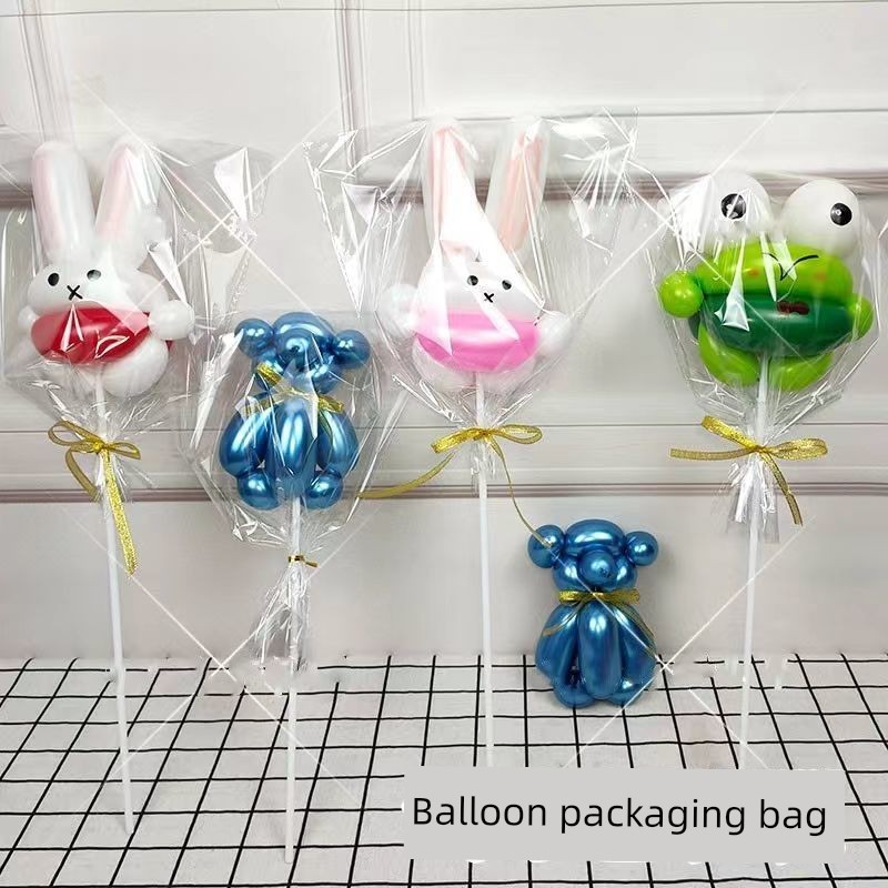 korean wrapper flower bouquet paper wrapper for bouquet Balloon bouquet ...
