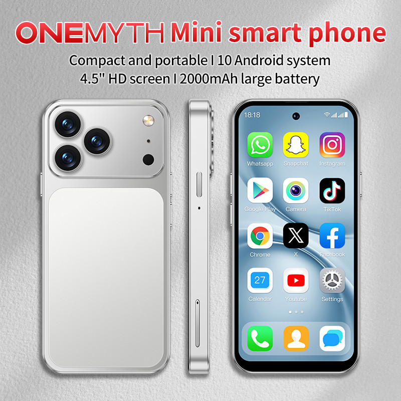 A19 PRO Mini phone 4.5 Inch 4G Network Android 10 4GB+64GB Quad Core ...
