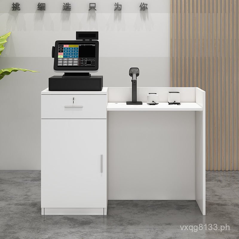 Modern Bar Table Convenience Store Counter Simple Clothing Store ...