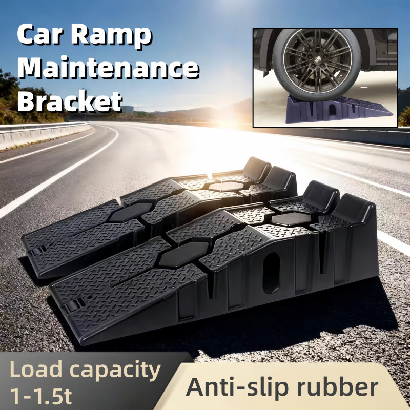 Car Ramp Maintenance Bracket Oil Change Ramp With Honeycomb Structure ...
