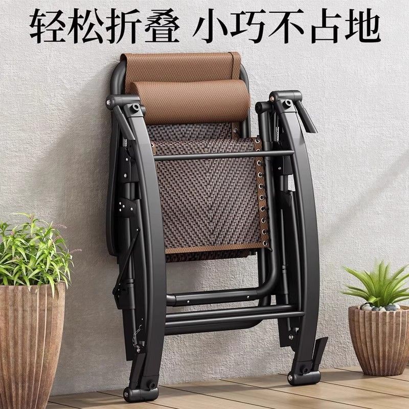 2025Folding Recliner Chair for Sitting and Sleeping, Rocking Chair for ...
