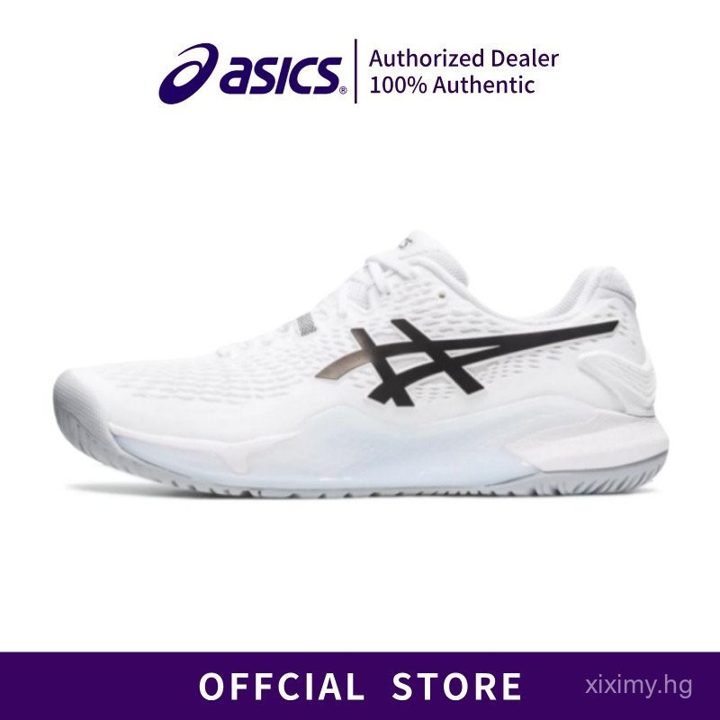 BLGD ASICS GEL-Res9 White Black Men' And Women's Low Cut Professional ...