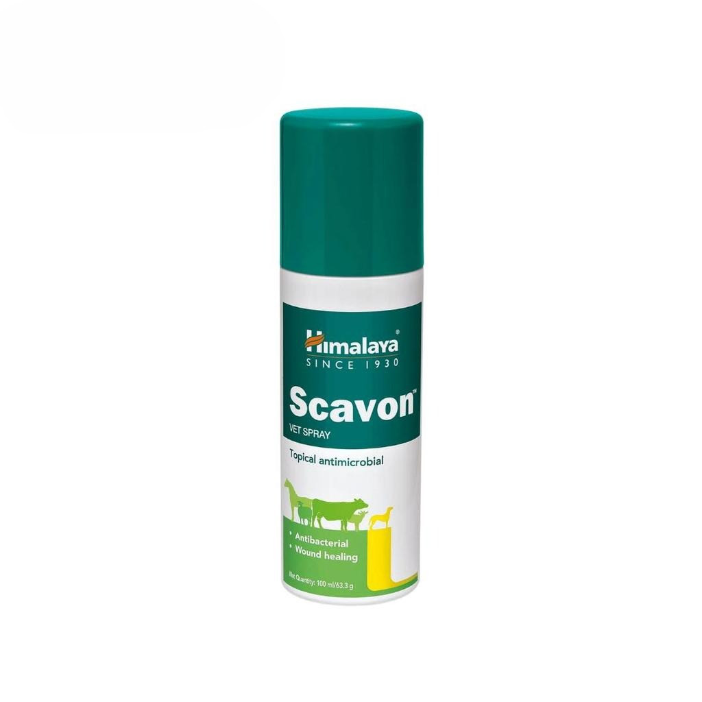 Himalaya Scavon Spray Herbal Antiseptic Wound Care Spray with Neem ...