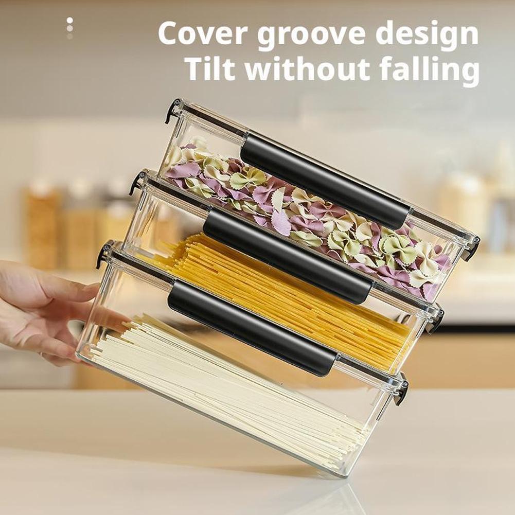 Pasta Noodle Storage Box Food-grade Storage Canned Sealed Grains Can ...