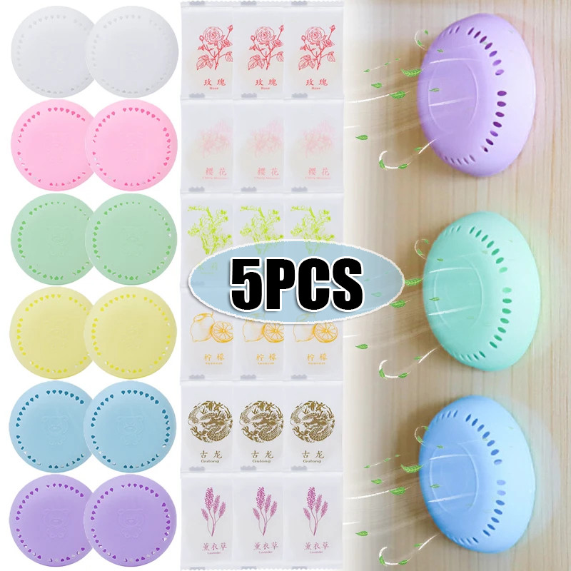 Self-Adhesive Solid Air Fresheners - Round Fragrance Tablets - Home ...