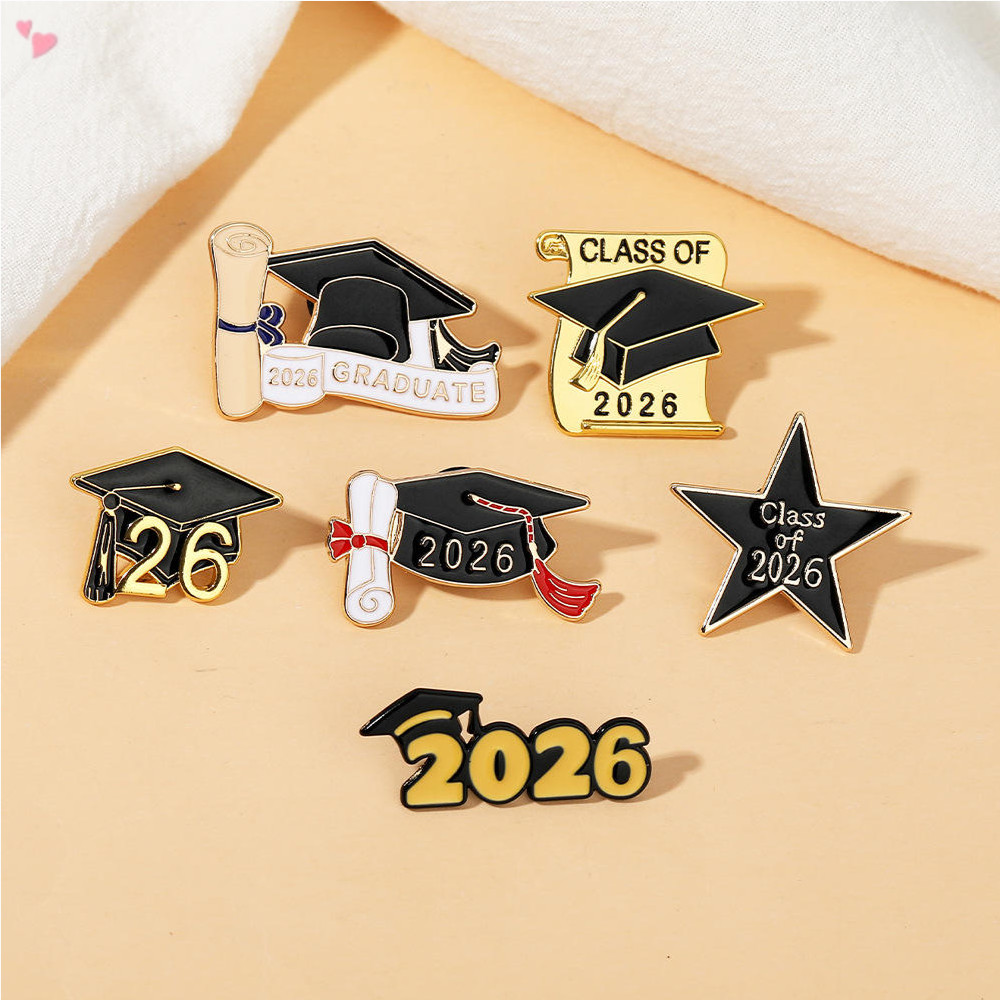 2026 Graduation Enamel Lapel Pins Class of 2026 Graduation Gifts Cap ...