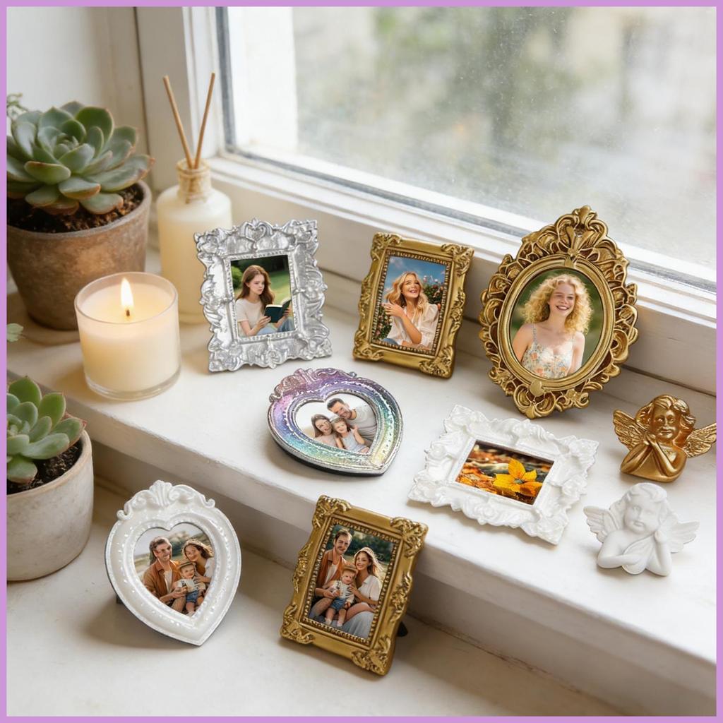 Miniature Picture Frames 9 Pieces Tiny Antique Small Vintage ...