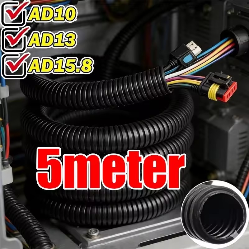 Car Wiring Harness Protect Sleeve - PP Flame Retardant Spiral ...