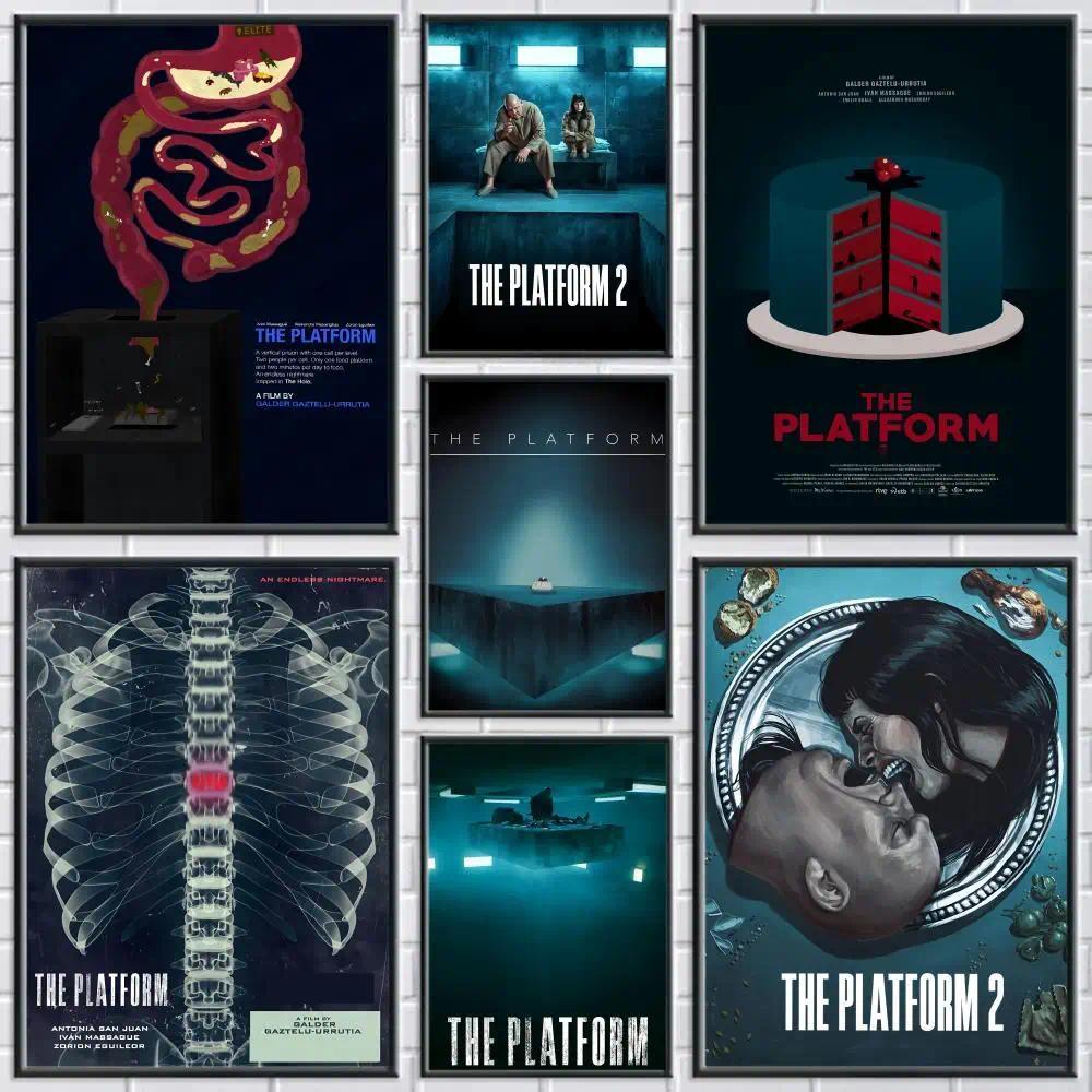 The Platform Movie Poster Durable Waterproof Aesthetic Wall Art ...