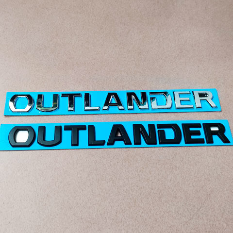 Suitable for 13-21 Years New Style OUTLANDER Letter Stickers Head Cover ...