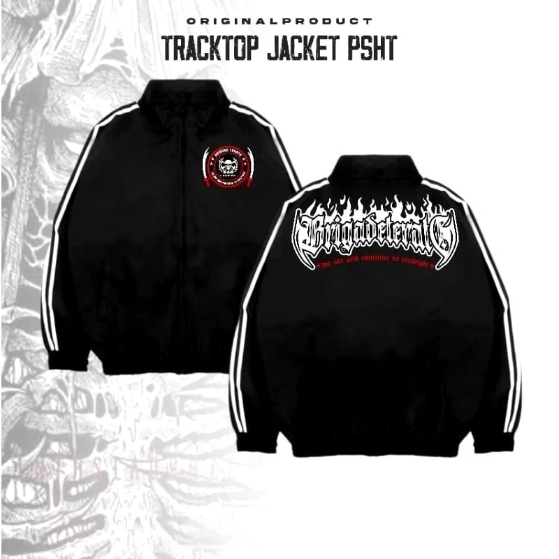 PSHT BRIGADE TERATE TRACKTOP JACKET NEWEST PSHT TRACTOP JACKET - PSHT ...