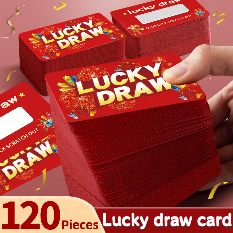 DIY Handmade Scratch Cards 2026 Lucky Blessing for Teacher Classroom ...