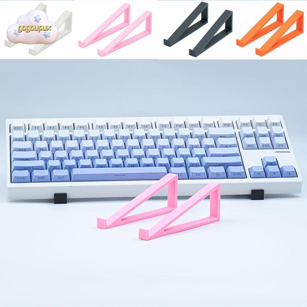 GOGOUGO 1 Pair Keyboard Elevated Stand, Raised Keyboard Angle Portable ...
