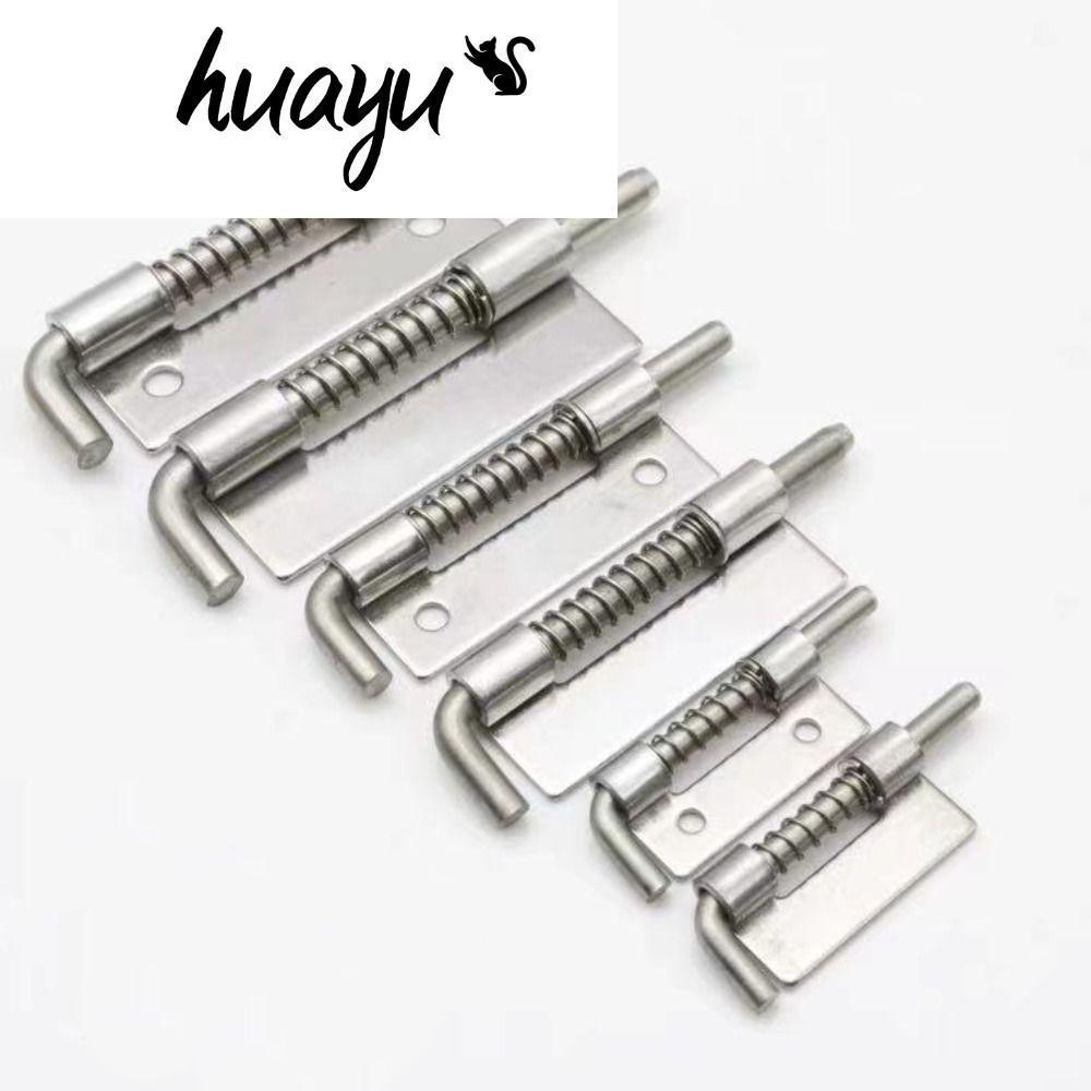 HUAYU Spring Loaded Door Lock Bolts, Catch Lock Stainless Steel Door ...