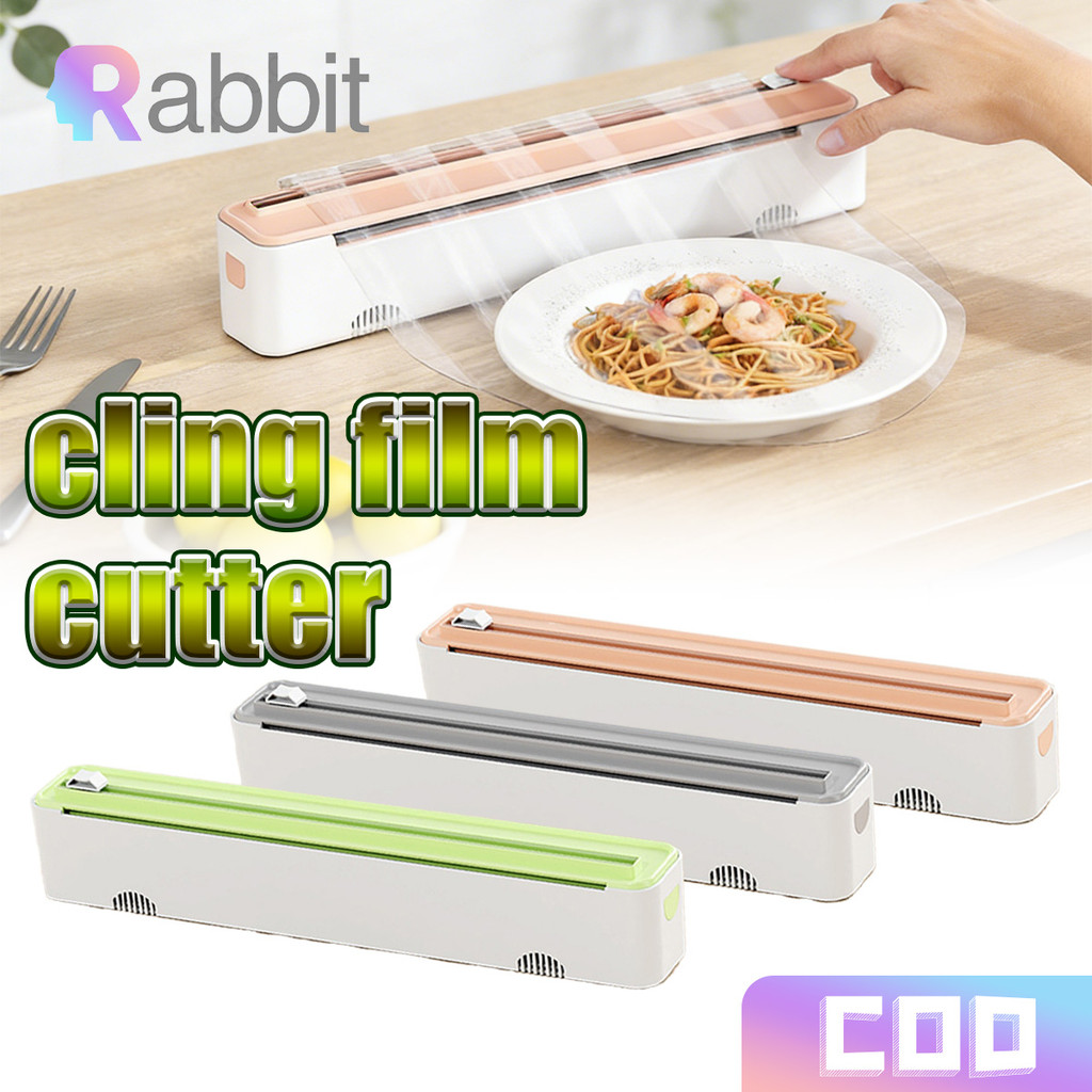 Plastic Wrap Dispenser Foil Dispenser Cling Film Cutting Tool Magnetic ...
