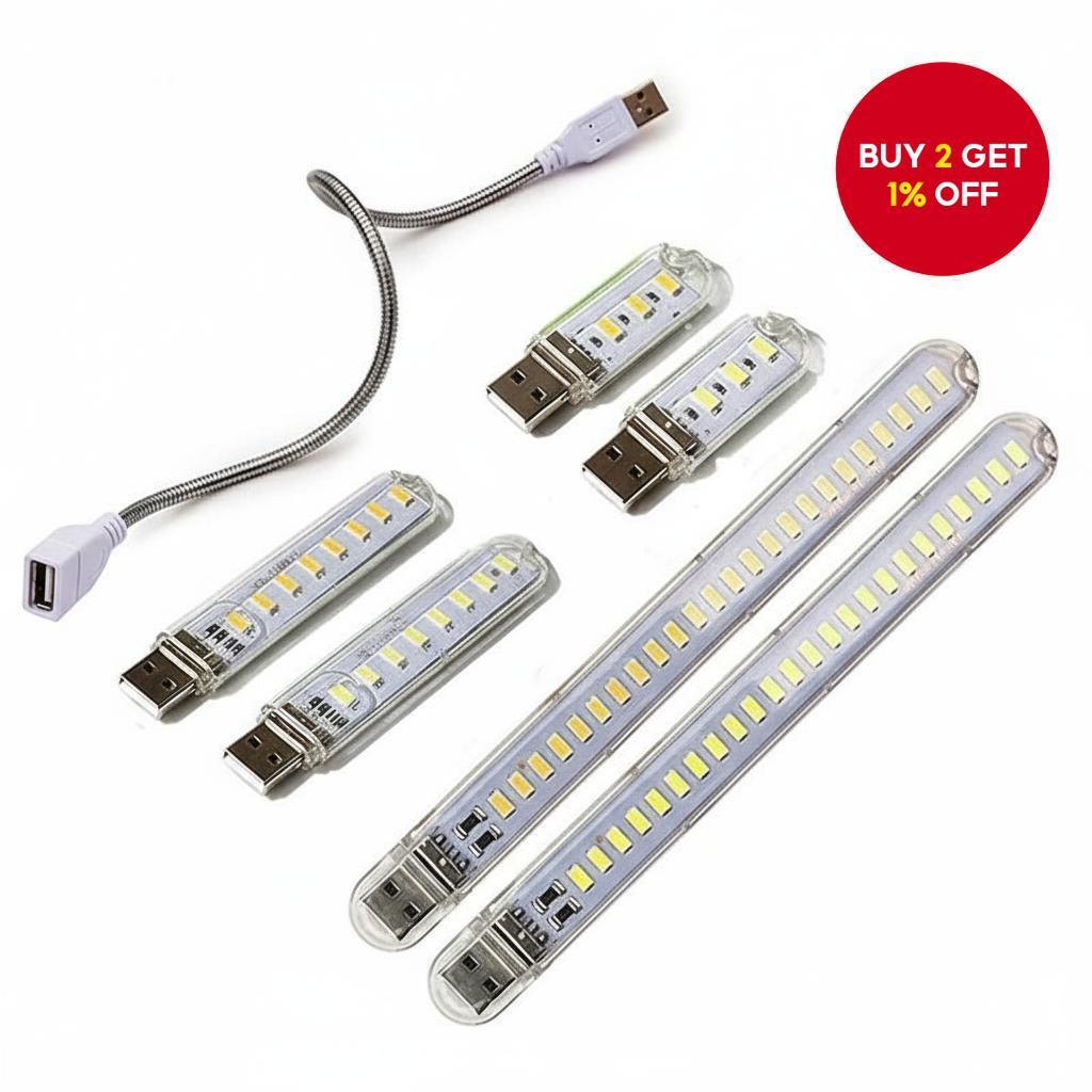 Mini USB LED Reading Light DC 5V Ultra Bright Lamp for Power Bank ...