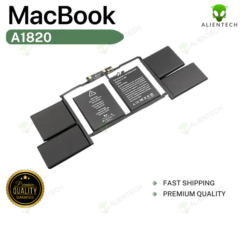 A1820 Battery for Apple MacBook Pro 15" A1707 2016 2017 Series EMC 3072 ...