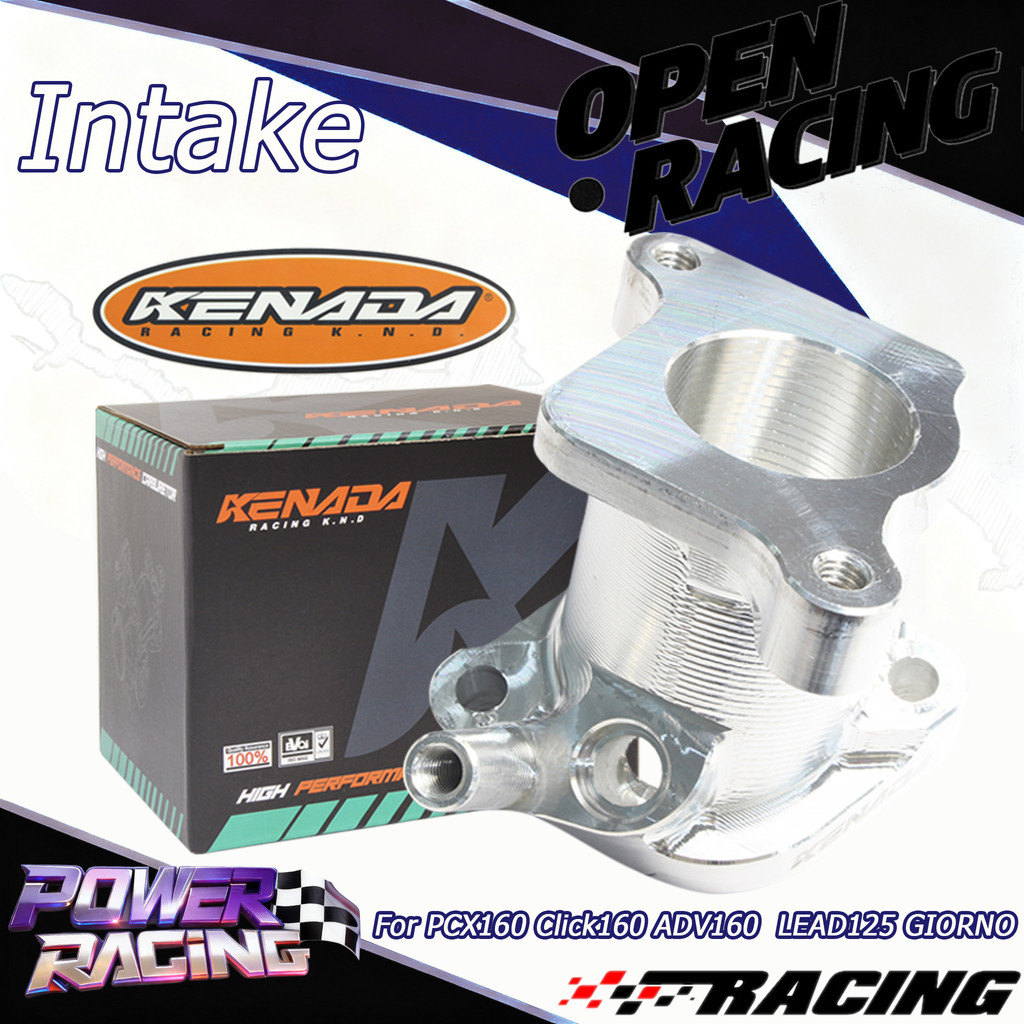 KENADA RACING CNC Throttle Body Intake Pipe For Pcx160 Click160 Adv160 ...