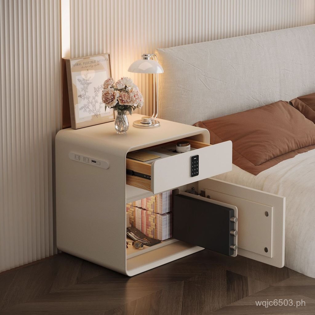Smart Safe Bedside Table New Model with Storage2025Bedside Design Small ...