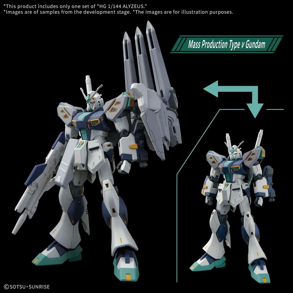 Bandai HG Alyzeus from Mobile Suit Gundam Hathaways | Shopee Philippines