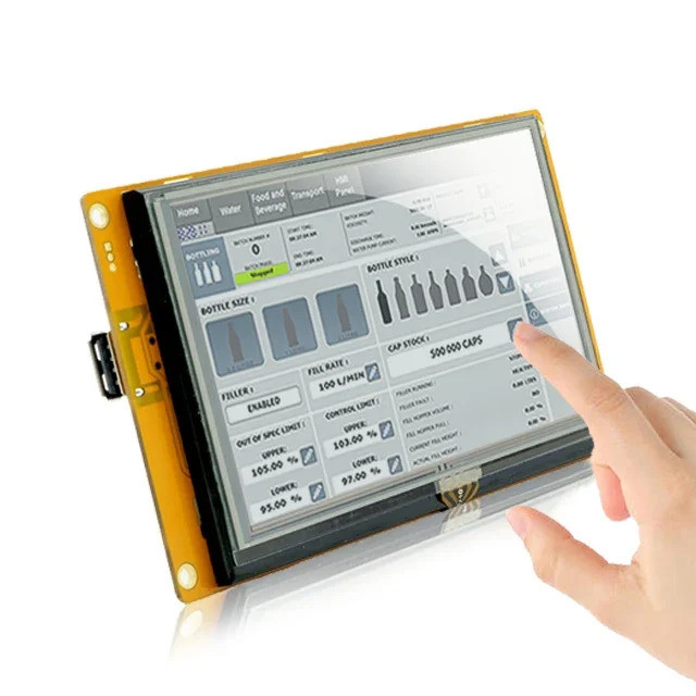Quality Supplier STONE 7 inch Intelligent HMI Serial TFT LCD Display ...