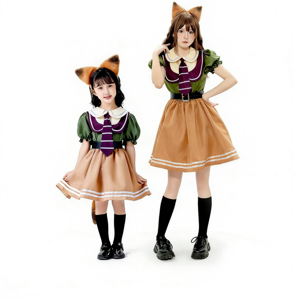 Zootopia 2 Judy Hopps Nick Wilde Cosplay Dress Cartoon Character Cos ...