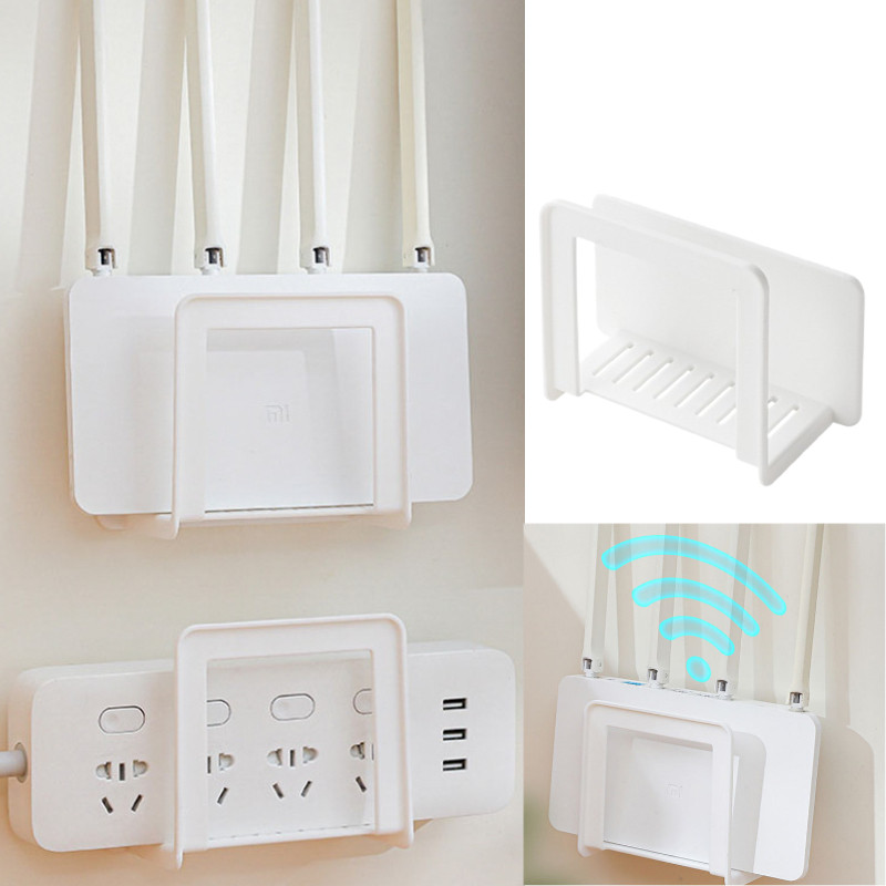 Wall Mounted WiFi Router Shelf Waterproof WIFI TV Set-Top Box Home ...
