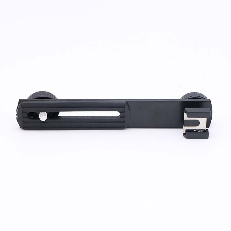 DSLR camera external extension flash straight horizontal bar ...