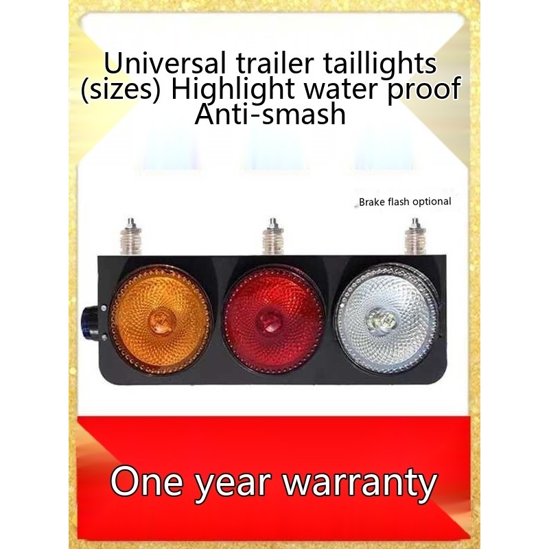 24 V Brougham car, CIMC triple universal back light, driving the breke ...