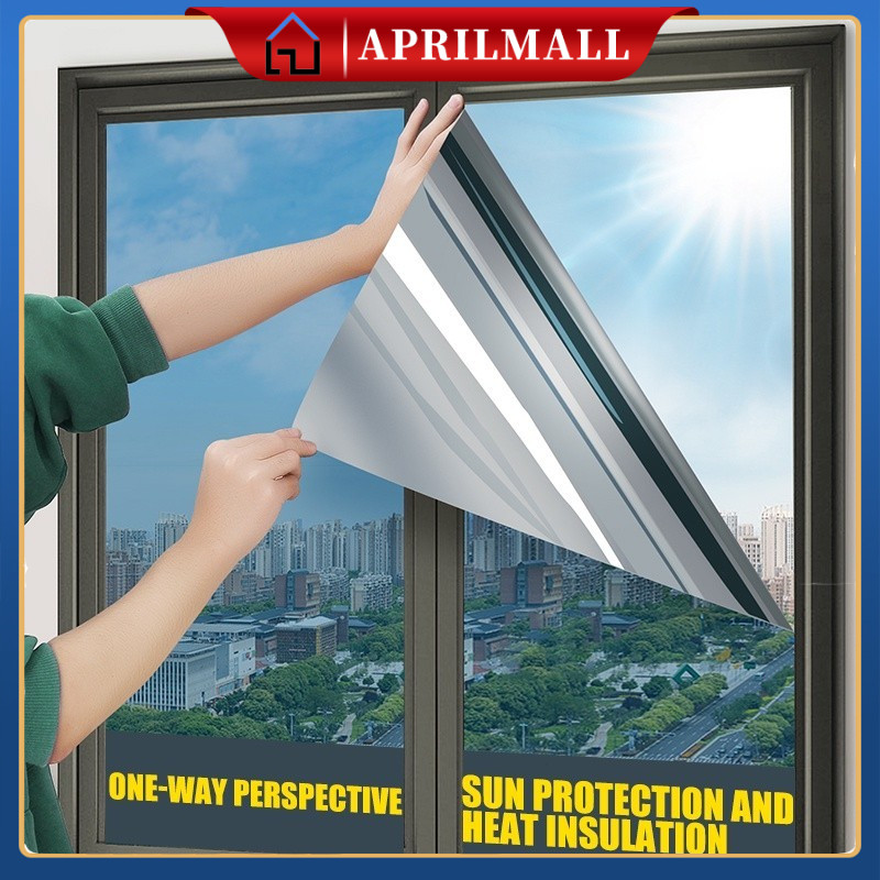 All Black Tint Opaque Glass Sticker Window Film Bedroom Sunscreen ...