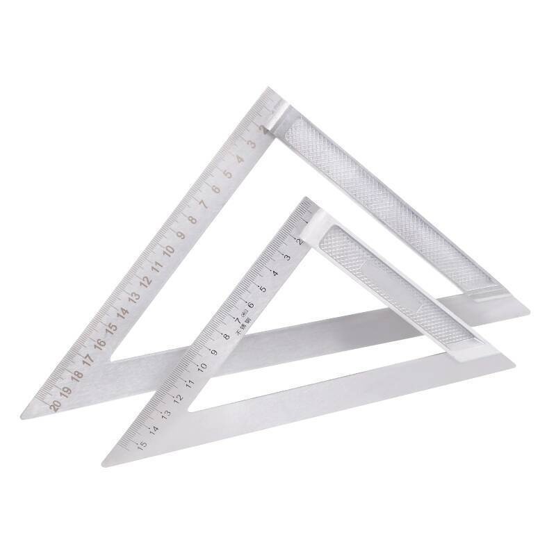 Square Ruler Right Angle Ruler Wide Base Triangle Ruler L-Shaped Angle ...