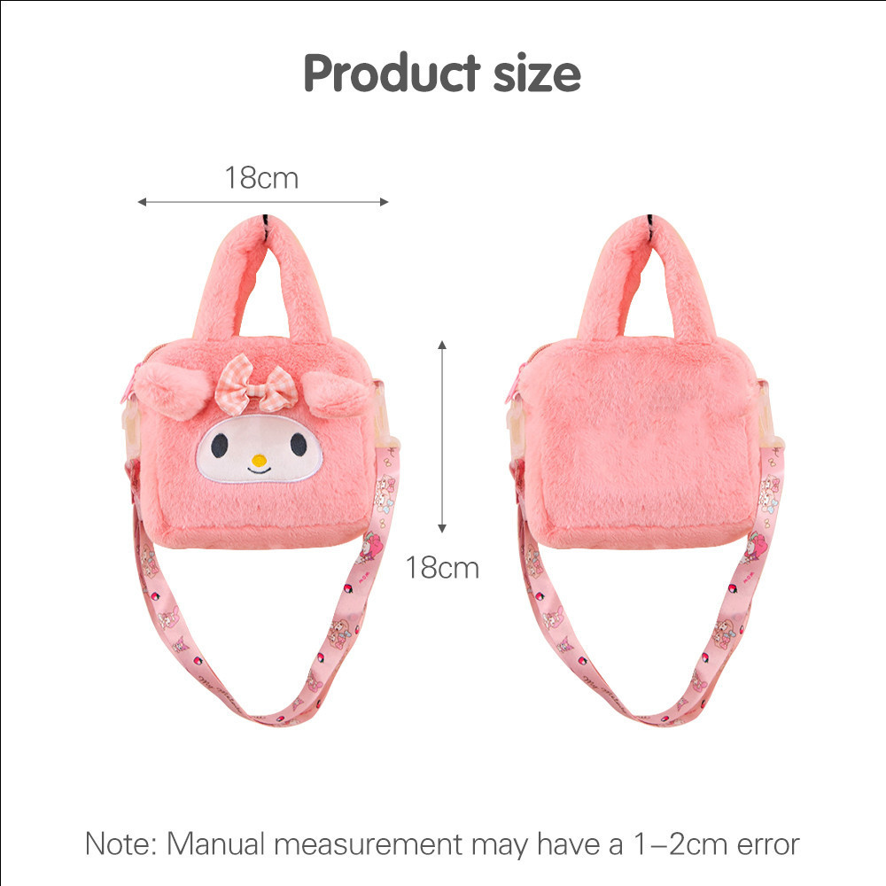 Cartoon Cute Plush Handbag Shoulder Bags Birthday Gift New Sanrio ...