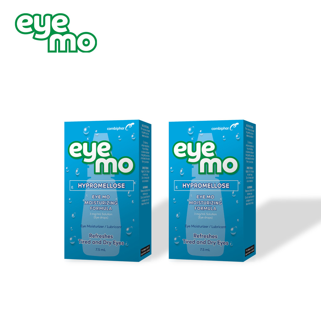 Eyemo Hypromellose Moisturizing Formula 7.5 mL 2s | Shopee Philippines