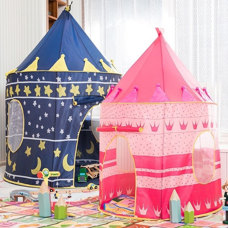 Portable Folding Camping Kids Tent Castle Cubby House | Shopee Philippines