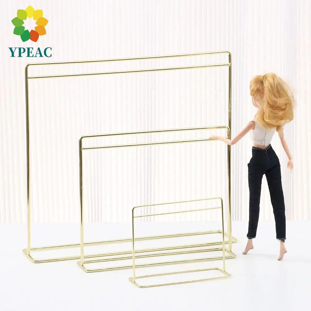 YPEAC Doll Clothes Rack, Garment Organizer Display Stand Miniature ...