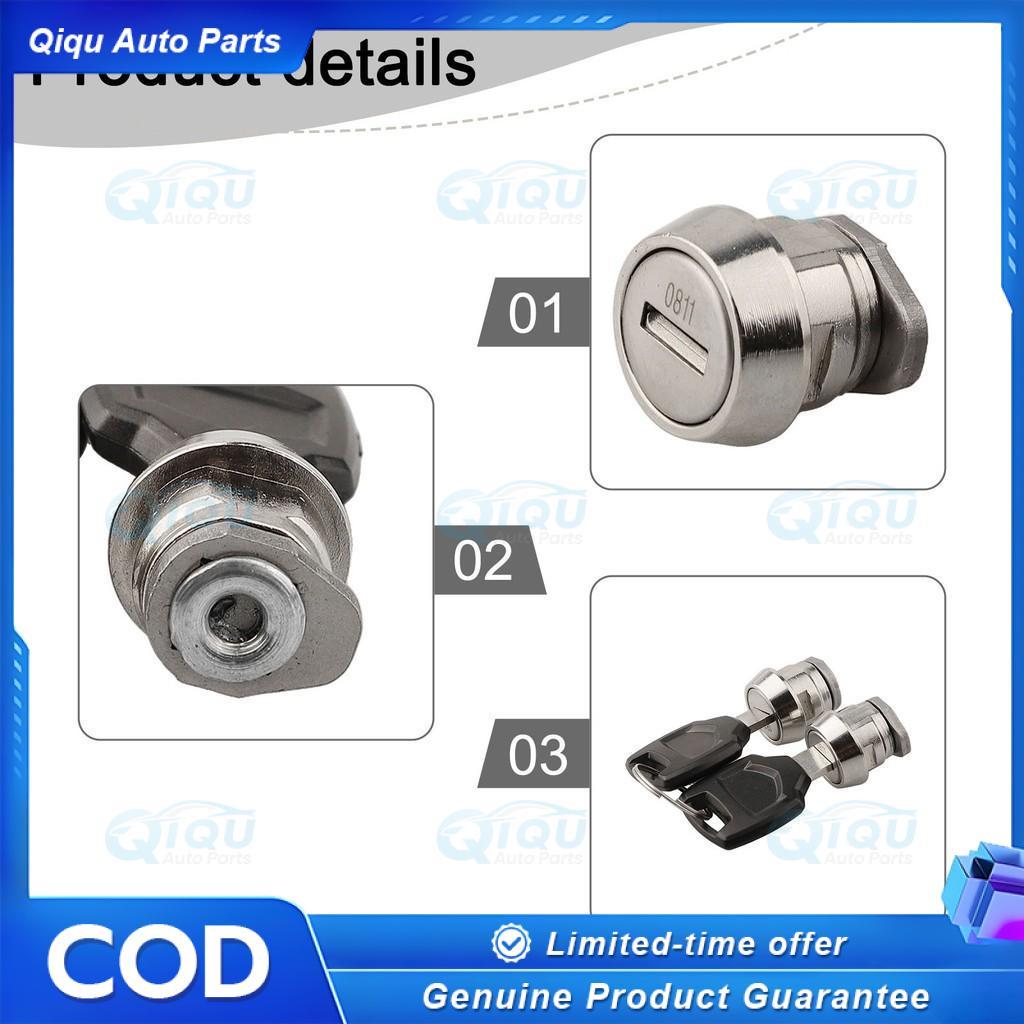 TYLER1 Motorcycle Storage Box Lock Top Box Cylinder Side Box Bolt Lock ...